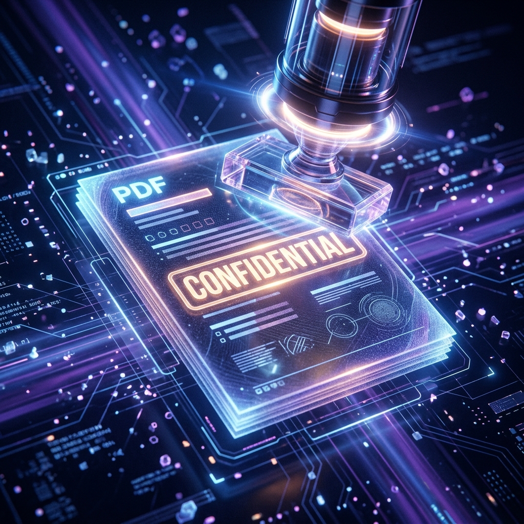 How to add watermark to PDF