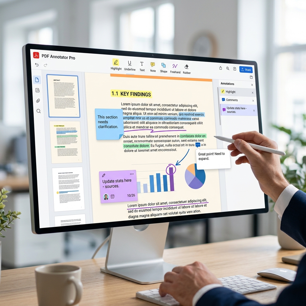 How to annotate PDF guide