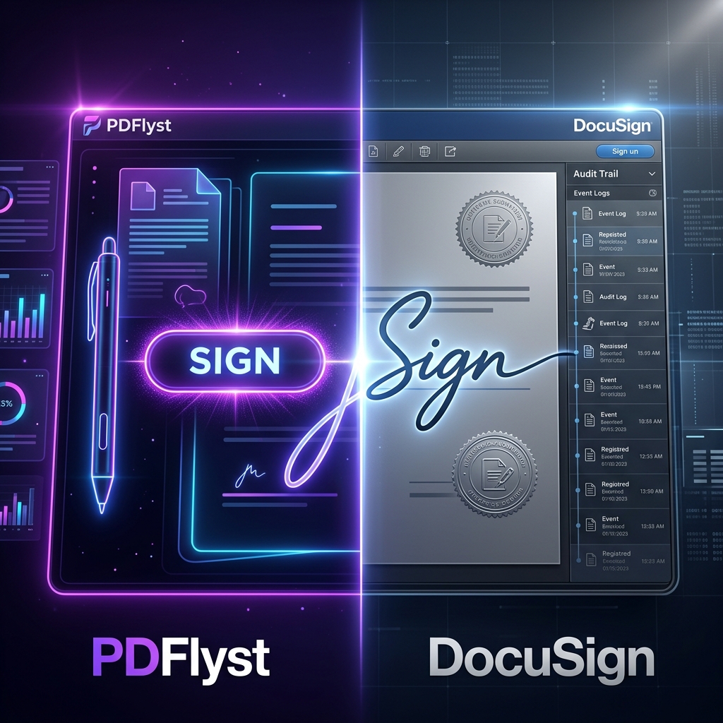 Pdflyst vs DocuSign: which is better for PDF signatures?